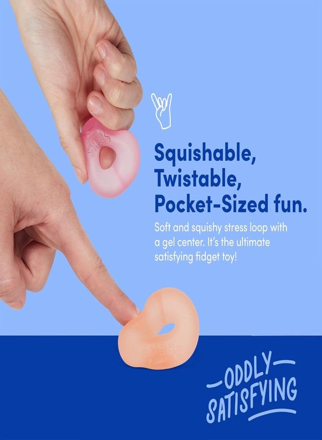 Speks Mini Gump Loop Gel-Filled Stress Balls | Ultra Soft Squishy Fidget Toy for Adults & Teens | Stress Relief & Desk Toy - Image 4